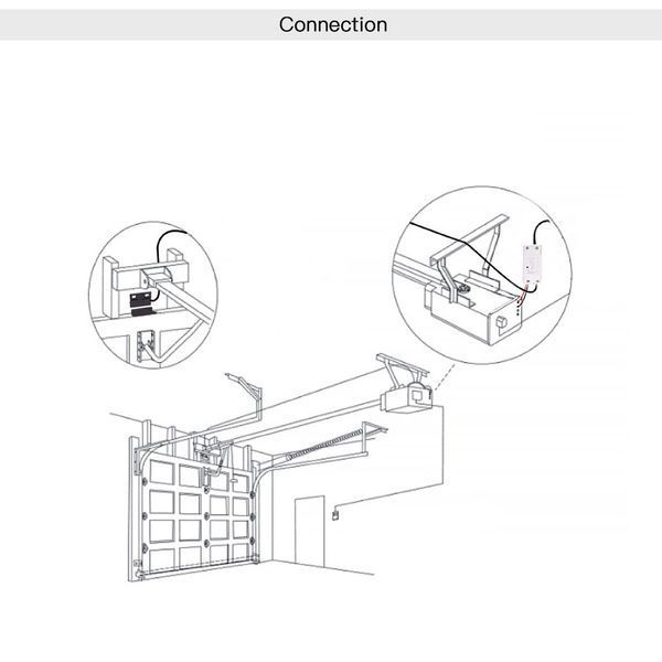 Wi-Fi контролер гаражних воріт Moes Tuya Smart для розумного дому (MS-102) M10517 фото