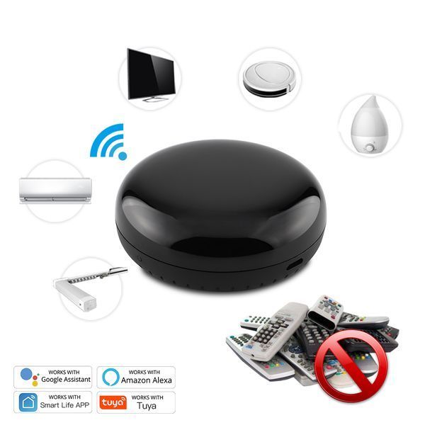 Умный Wi-Fi инфракрасный пульт Moes Tuya Smart IR для умного дома (UFO-R6) M10018 фото