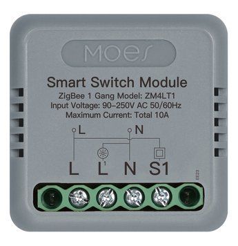 Zigbee мини реле Tuya Smart одноканальное для умного дома (ZM-104-M) M10442 фото