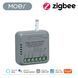 Zigbee міні реле Moes Tuya Smart триканальне для розумного дому (ZM-104C-M-LT) M10526 фото 2
