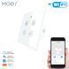 Wi-Fi RF регулятор обертів вентилятора та освітлення Moes Tuya Smart (WRS-EU-FL) M10477 фото 3