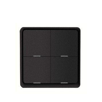 Zigbee переключатель сцен Moes Tuya Smart на 4 кнопки, черный для умного дома (ESW-0ZAA-EU) M10083 фото