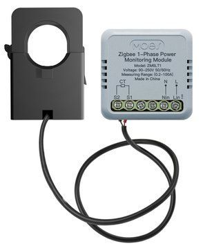ZigBee лічильник електроенергії Moes Tuya Smart 100A одноканальний (ZM6LT1) M10537 фото