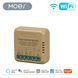 Wi-Fi міні-реле двоканальне Moes Tuya Smart 10A для розумного дому (WM-104B-M-LT) M10492 фото 3