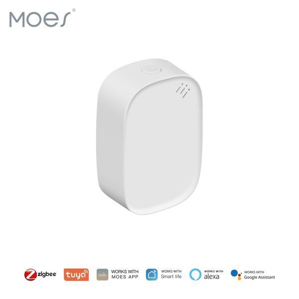 Zigbee датчик температури та вологості Moes Tuya Smart для розумного дому (ZSS-S01-TH) M10494 фото