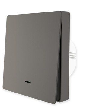 Wi-Fi механический выключатель Tuya Smart на 1 линию, серый (WRS-B-EU1) M10097 фото