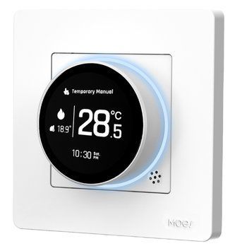 Zigbee термостат MOES Tuya Smart для газового котла білий ( ZHT-SR-GC-WH-MS) M10541 фото