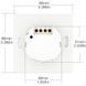 ZigBee механический выключатель Tuya Smart на 1 линию, белый (ZS-B-EU) M10098 фото 2