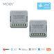 ZigBee мини реле Moes Tuya Smart одноканальное 16A с энергомониторингом (ZM-104-M-16AM) M10497 фото 3