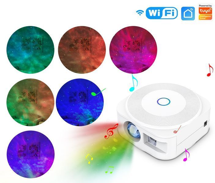Умный Wi-Fi звездный проектор-ночник Moes Tuya Smart для умного дома (WL-NX-SPF) M10123 фото